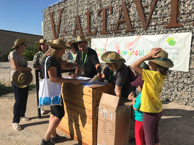 Verema Solidària segueix assolint els objectius marcats per a l’edició del cinquè aniversari a vinya (2)