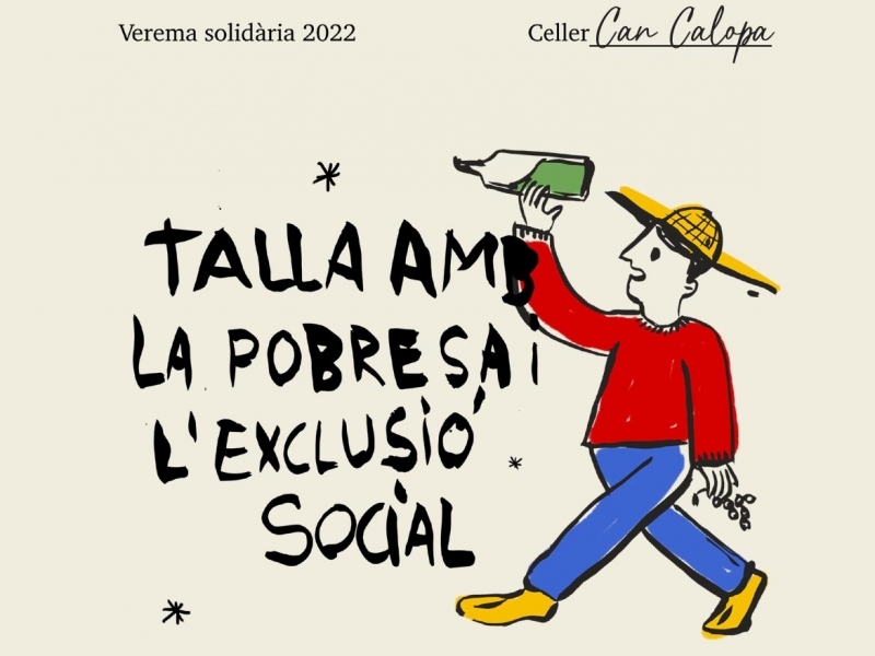Vi solidari Can Calopa 2022. Lot 3 ampolles